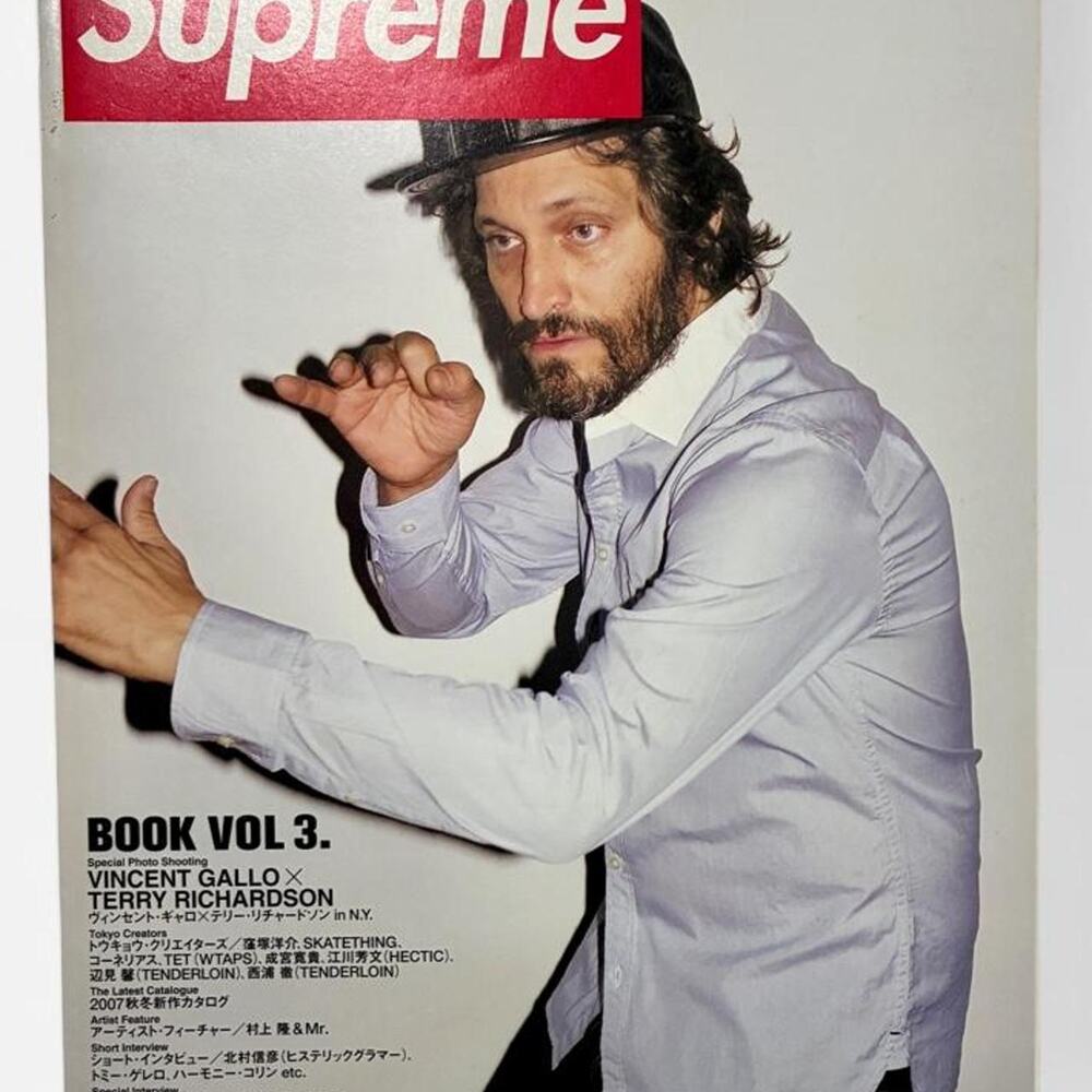 Supreme Vincent Gallo x Terry Richardson Wani Mook Japanese Magazine